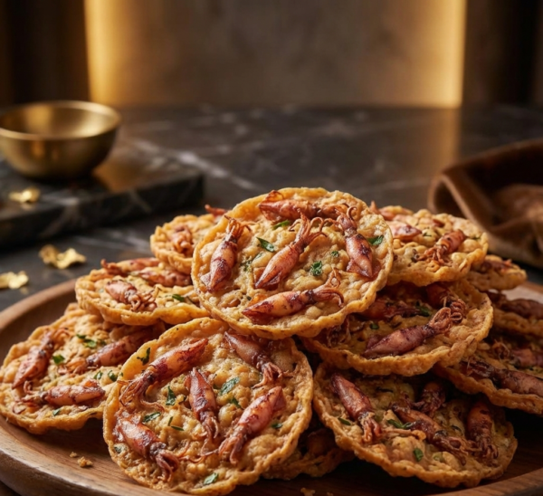 Baby Squid (Sotong) Rempeyek - Jar (280g)