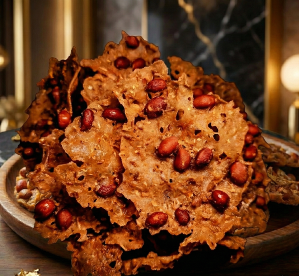 Premium Ikan Bilis (Anchovy) Rempeyek - Jar (280g)